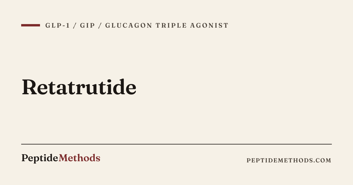 retatrutide wikipedia Retatrutide: evidence, safety & legality