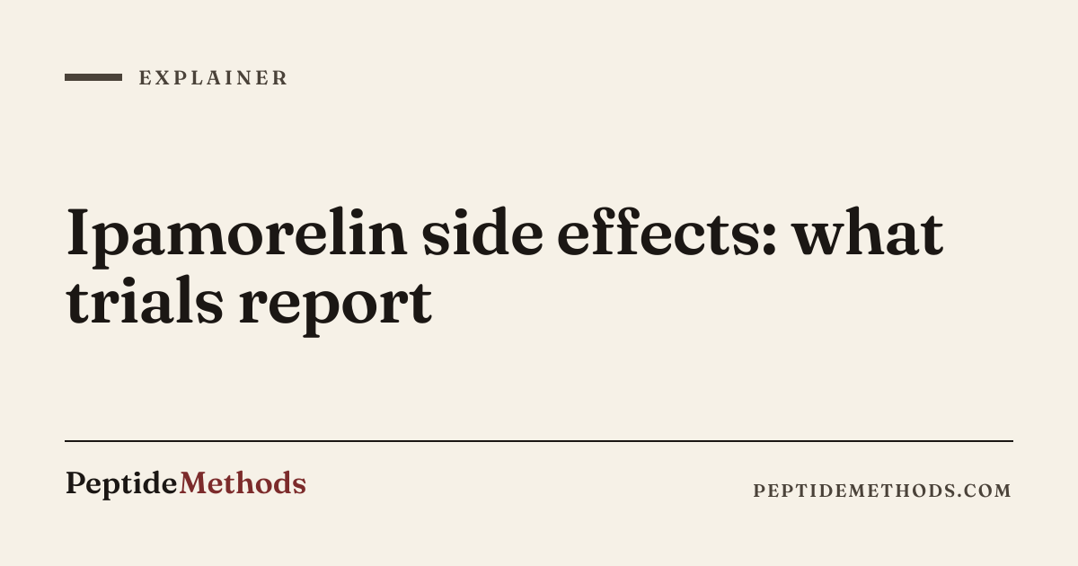 ipamorelin safety adverse effects clinical trial cjc-1295 trials events Photos by Prof. Patrick J. Treacy (@ptreacy) April 17, 2026 CJC-1295/ Ipamorelin in Miami & Ipamorelin Side Effects: What to ipamorelin clinical trials safety adverse